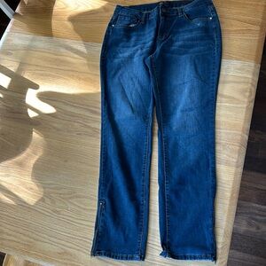Earl skinny jeans women’s size 12 zippered ankles